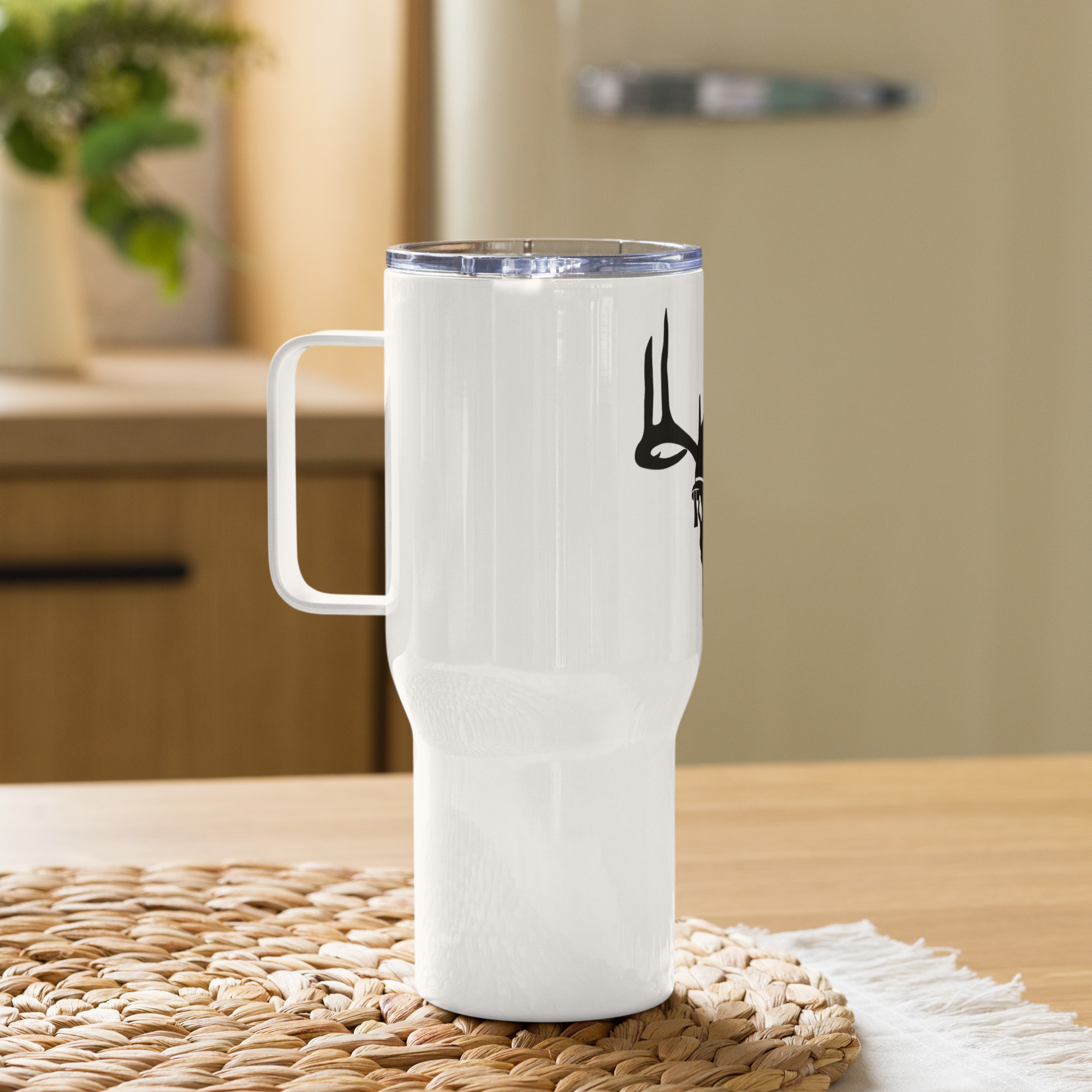 Travel mug with handle - Image 2